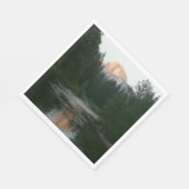 Halve Dome Sunset in Yosemite National Park Servet (Hoek)