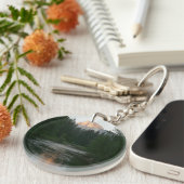 Halve Dome Sunset in Yosemite National Park Sleutelhanger (Voorkant Rechts)