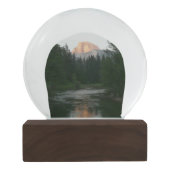 Halve Dome Sunset in Yosemite National Park Sneeuwbol (Achterkant)