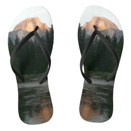 Halve Dome Sunset in Yosemite National Park Teenslippers (Voetbed)