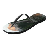 Halve Dome Sunset in Yosemite National Park Teenslippers (Schuin)