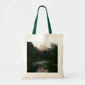 Halve Dome Sunset in Yosemite National Park Tote Bag (Voorkant)