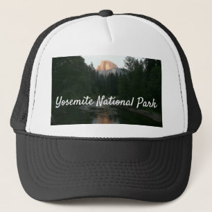 Halve Dome Sunset in Yosemite National Park Trucker Pet
