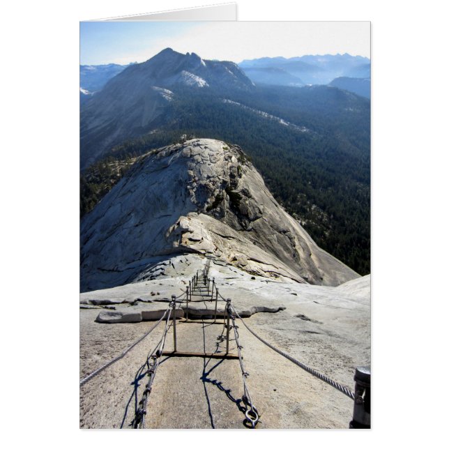 Halve dome uit de kabels - Yosemite (Voorkant)