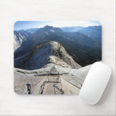 Halve dome uit de kabels - Yosemite Muismat (Met muis)