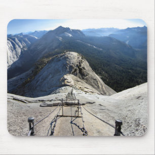 Halve dome uit de kabels - Yosemite Muismat