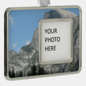 Halve Dome van de zijkant van het Nationaal Park Y Verzilverd Omlijst Ornament (Rechts)