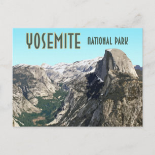 Halve Dome Yosemite National Park Souvenir Briefkaart