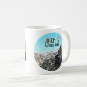 Halve Dome Yosemite National Park Souvenir Koffiemok (Voorkant rechts)