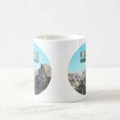 Halve Dome Yosemite National Park Souvenir Koffiemok (Center)