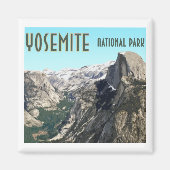 Halve Dome Yosemite National Park  Souvenir Magneet (Voorkant)
