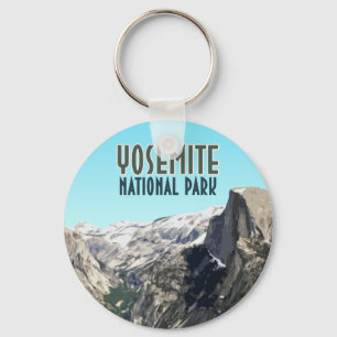 Halve Dome Yosemite National Park Souvenir Sleutelhanger