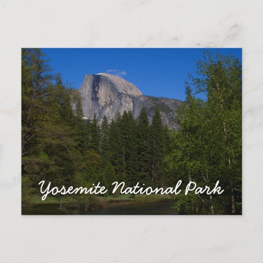 Halve Dome Yosemite National Park Travel Briefkaar Briefkaart (Voorkant)