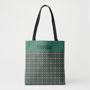 Halve en halve Canvas tas
