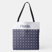 Halve en halve Canvas tas (Voorkant)