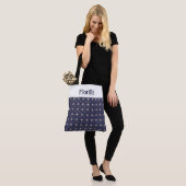 Halve en halve Canvas tas (Op model)