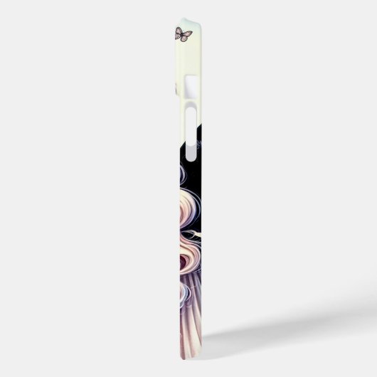 Halve engel duivel donkere schoonheid gebroken vle Case-Mate iPhone case (Achterkant / Links)