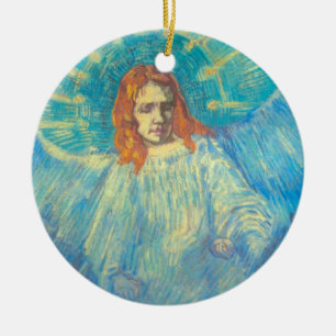 Halve figuur van een engel van Vincent van Gogh Keramisch Ornament