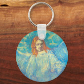 Halve figuur van een engel van Vincent van Gogh Sleutelhanger (Voorkant)