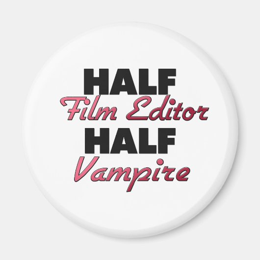 Halve Filmredacteur Half Vampire Magneet (Voorkant)