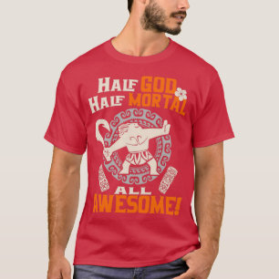 Halve God Halve Mond Geweldige T-shirt