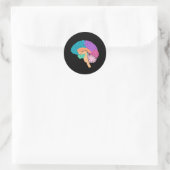 Halve Hersenen Science Sticker (Tas)