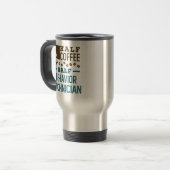 Halve koffie ABA RBT van de Technicus van het Halv Reisbeker (Voorkant links)