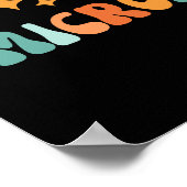 halve koffie halve microbioloog poster (Hoek)