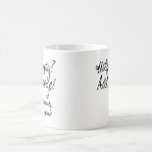 Halve Leeg?  Booze toevoegen! Koffiemok (Center)