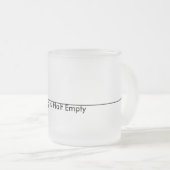 Halve lege Mok (Voorkant rechts)