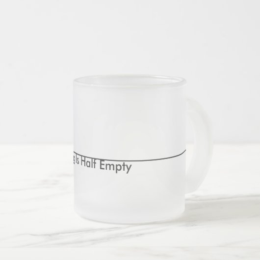 Halve lege Mok (Voorkant rechts)