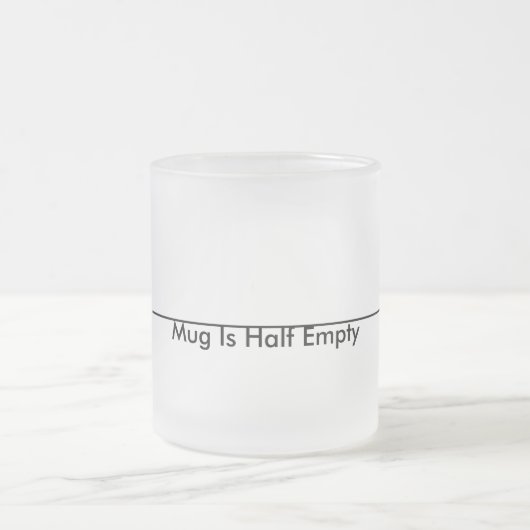 Halve lege Mok (Center)