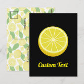 Halve Lemon Briefkaart (Voorkant / Achterkant)
