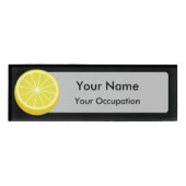Halve Lemon Naambadge (Voorkant)