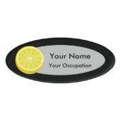 Halve Lemon Naambadge (Voorkant)