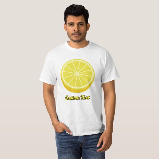 Halve Lemon T-shirt (Voorkant volledig)