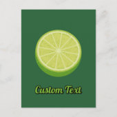 Halve Limoen Briefkaart (Voorkant)