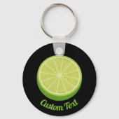 Halve Limoen Sleutelhanger (Voorkant)