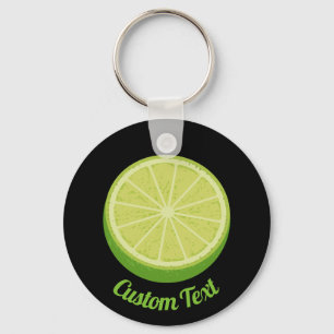Halve Limoen Sleutelhanger