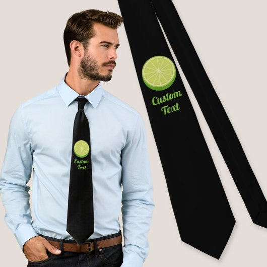 Halve Limoen Stropdas
