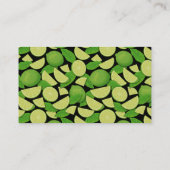 Halve Limoen Visitekaartje (Achterkant)