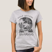 Halve Maan Cay Bahama's Vakantie Bahama's Cruise T-shirt (Voorkant)