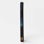 Halve maan en één ster op zonsondergang Case-Mate iPhone case (Achterkant/links)