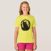 Halve Maan Kat T-shirt (Voorkant volledig)