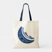 Halve maan magische sterren hemelse liefde tote bag (Achterkant)