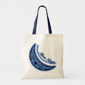 Halve maan magische sterren hemelse liefde tote bag (Voorkant)