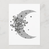 Halve maan met canvas tas briefkaart (Voorkant)