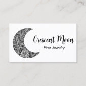 Halve Maan Sieraden Maker Visitekaartje (Voorkant)