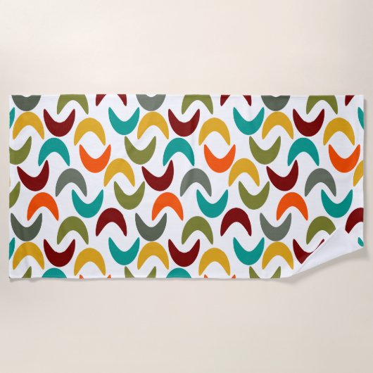 halve maan strandlaken (Voorkant)