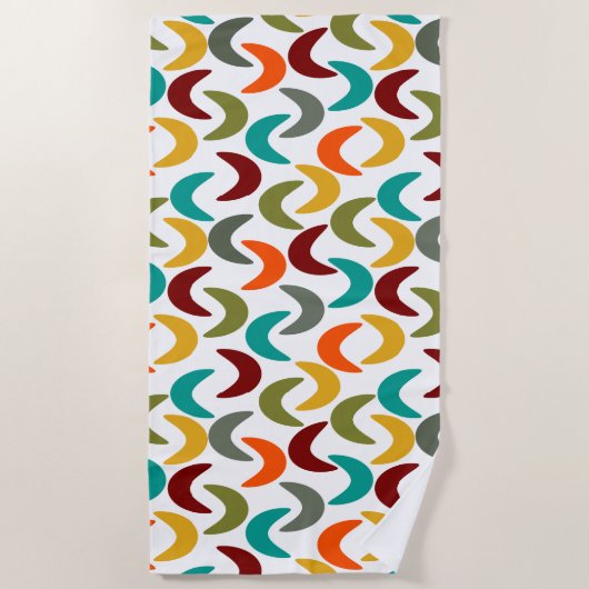 halve maan strandlaken (Voorkant)